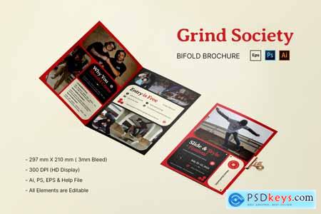 Grind Society - Bifold Brochure