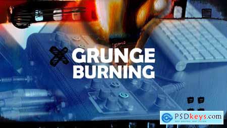 Grunge Burning Transitions 58433169