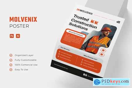 Molvenix Construction Modern - Poster