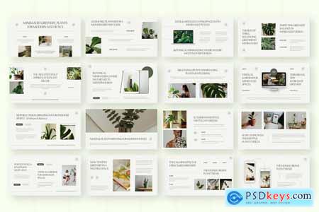 Minimalist Botanical - Powerpoint