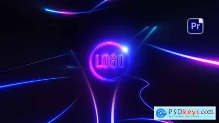 Neon Lines Logo Reveal 58647510 