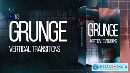 Vertical Grunge Transitions - TikTok, Reels, Shorts, Stories for Premiere Pro 58642226