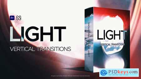 Vertical Light Transitions - TikTok, Reels, Shorts, Stories for Premiere Pro 58642230
