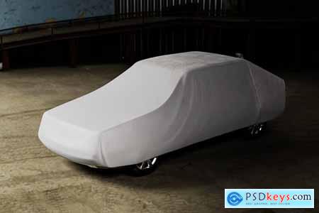 Cover Car Mockup