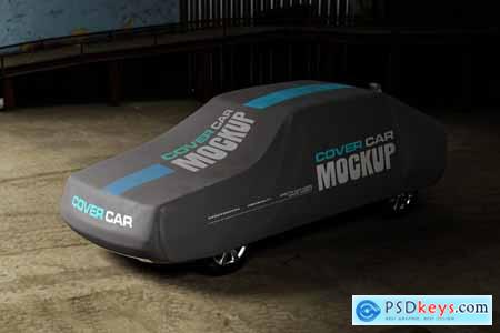 Cover Car Mockup