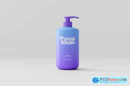 Pump Bottle Mockup