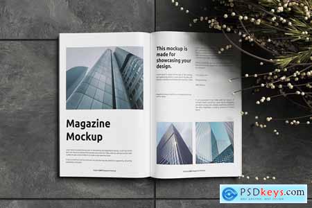 Magazine Set Mockup