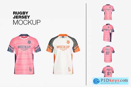 Classical Rugby Jersey Mockup