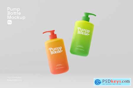 Pump Bottle Mockup Pump Bottle Mockup