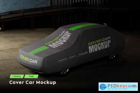 Cover Car Mockup