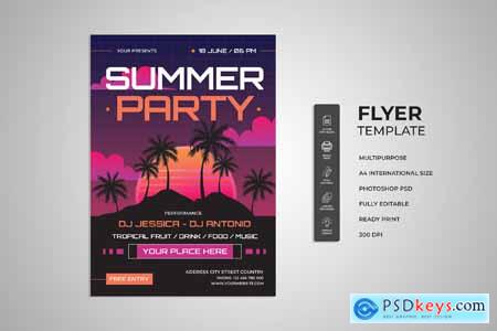 Summer Party Flyer