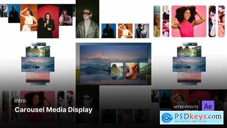 Intro - Carousel Media Display After Effects Template 58591925