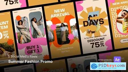 Reels - Summer Fashion Promo After Effect Project Files 58592244 