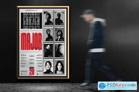 Cinematic Movie Poster Template 3YXYUE8