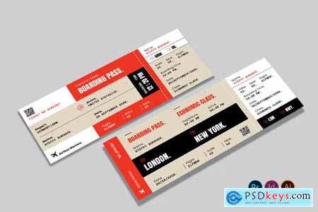 Boarding Pass Ticket