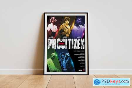 Cinematic Movie Poster Template CJ5725H
