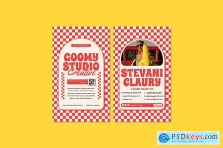 Retro Vibes Business Card