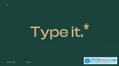 Typewriter MOGRT (PP) 58656194