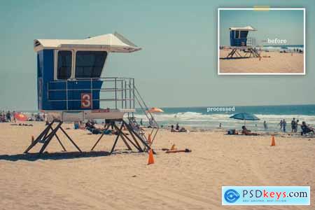 Beach Tones - Actions and presets
