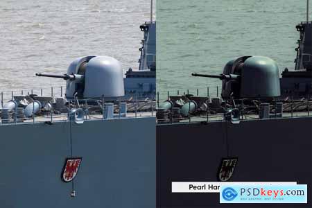 20 Battleship Lightroom Presets and LUTs