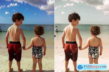 Beach Tones - Actions and presets