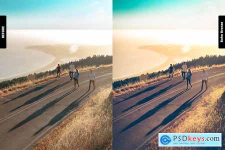Golden Boho Lightroom and Photoshop Presets