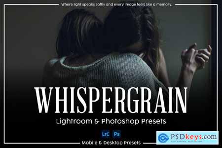 Whicspergrain Lightroom and Photoshop Presets