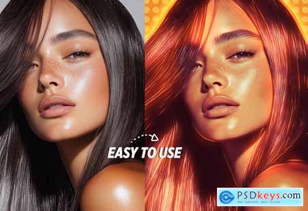 Color Gradient Photoshop Action 2