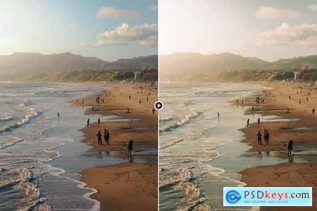 Beach Tones - Actions and presets