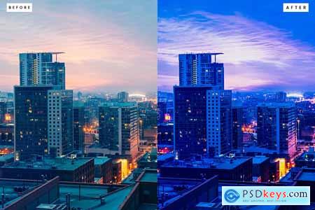 Cyberpunk Film Lightroom Preset & LUT Pack