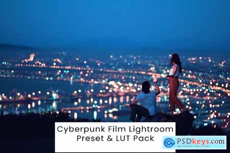 Cyberpunk Film Lightroom Preset & LUT Pack
