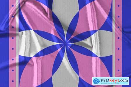 Scarf Silk Mockup