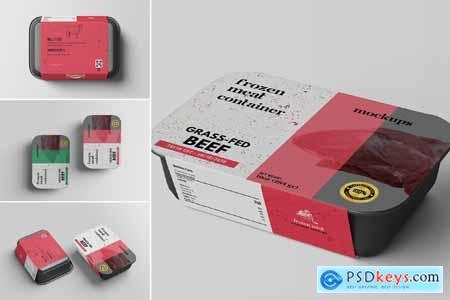 Food Container Mockup