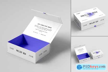 Gift Box Branding Mockup Set