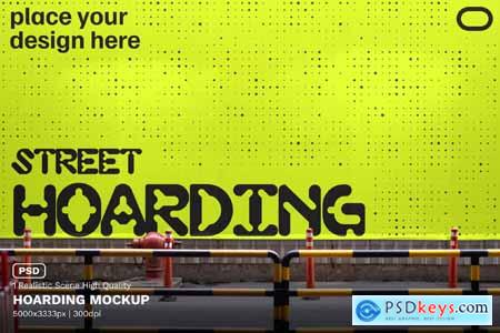 Hoarding Mockup - VOL