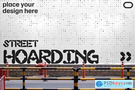 Hoarding Mockup - VOL