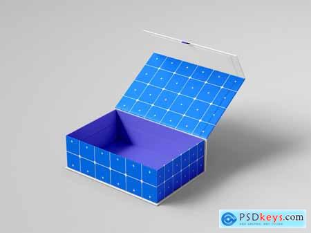 Gift Box Branding Mockup Set