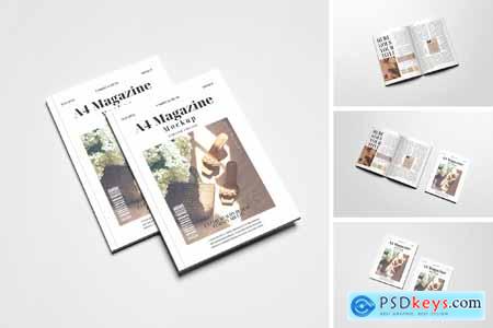 A4 Magazine Mockup
