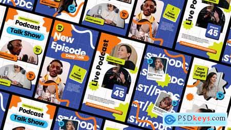 Podcast Talkshow Reel Story After Effect 58653742