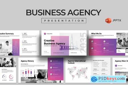 Business Agency PowerPoint Presentation Template