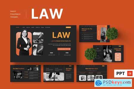Law - Lawyer Powerpoint Presentation