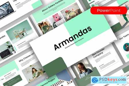 Aramandas Business PowerPoint Template