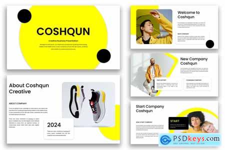 CCoshqun  Creative Business Google Slide Template