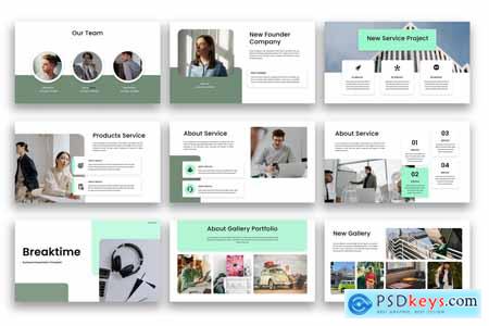 Aramandas Business PowerPoint Template