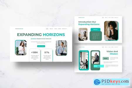 Expanding Horizons - Business Powerpoint Presentat