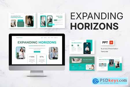 Expanding Horizons - Business Powerpoint Presentat