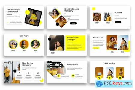CCoshqun  Creative Business Google Slide Template