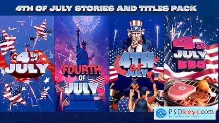 4th of July Titles and Stories Pack 58656607