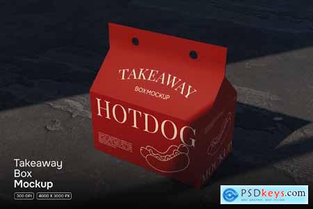 Takeaway Box Mockup