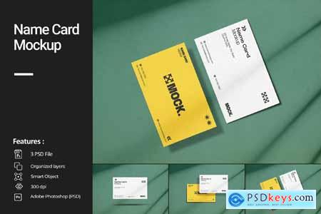 Name Card Mockup